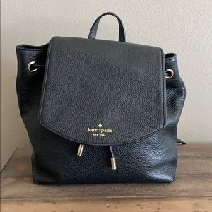 Black Kate spade back pack